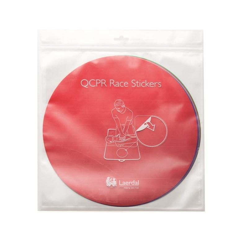 QCPR Race Stickers 6 stk i pk