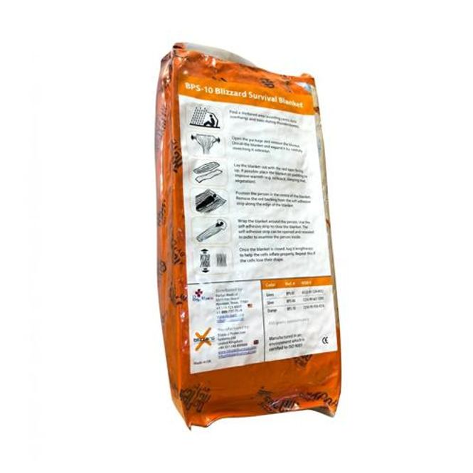 Hovedbilde Blizzard Thermoteppe orange