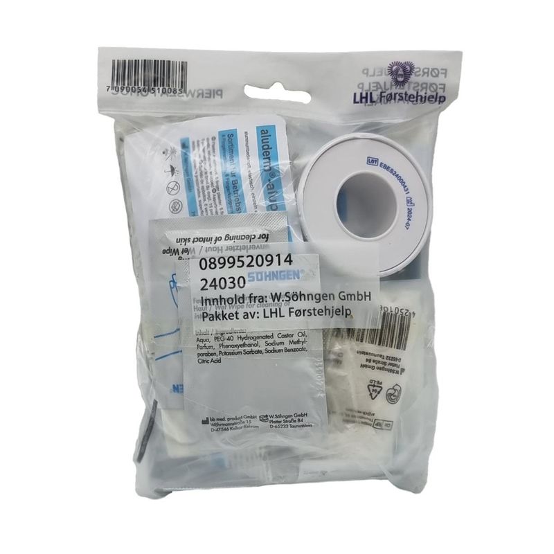 Refillpose nr.1 Sårskader og Plaster