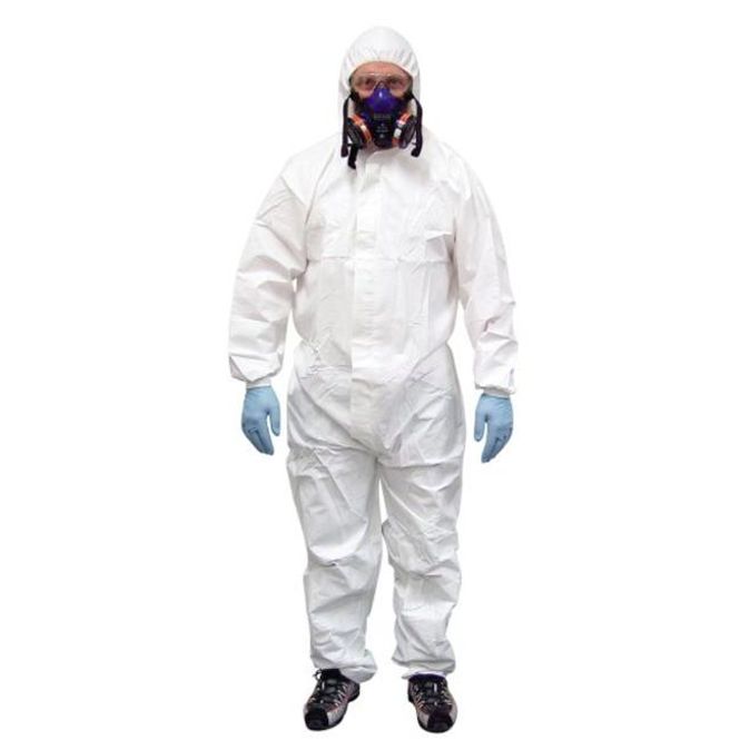 Hovedbilde Tyvek beskyttelsesdrakt (M)