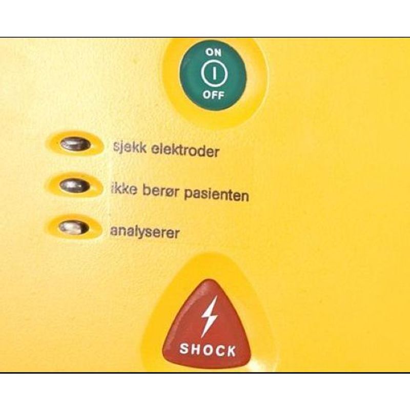 Lifeline AED Hjertestarter - Norsk, med 7 års batteri