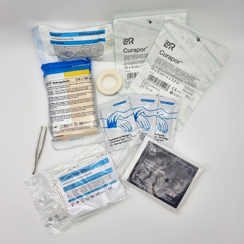 LHL Førstehjelpspute Pocket Rød