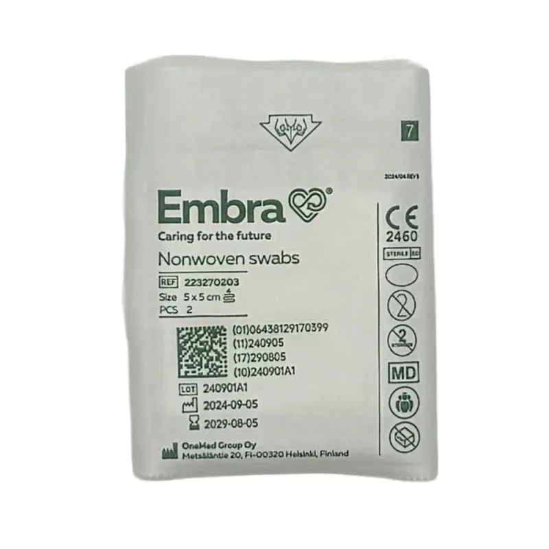 Kompresser NW Sterile 5x5cm 70x2 pk