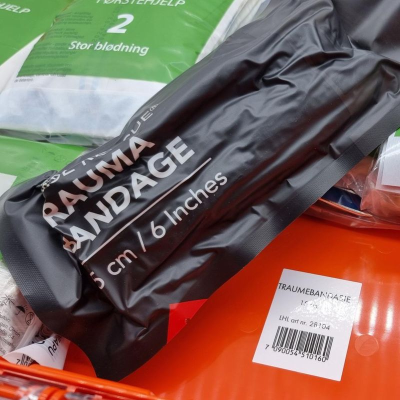 Førstehjelpskoffert proff komplett LHL
