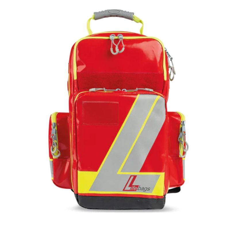 Lifebag Rød Large med innholdslommer